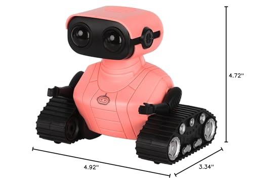 Hamourd Robot Toys for Boys Girls, Emo Robot with Walkie-Talkie Function, Gesture Sensing, Flexible Head & Arms, Programming Motion, Dance Moves, Music, Multi-Mode LED Eye, Toys for Ages