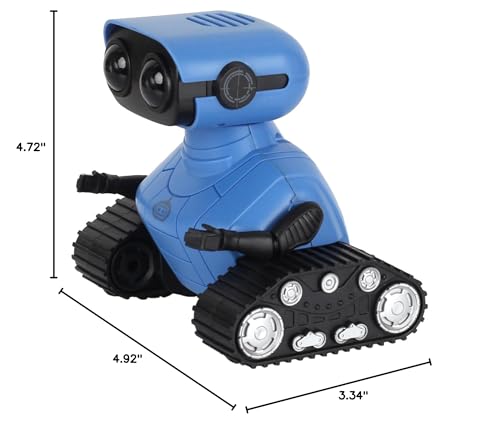 Hamourd Robot Toys for Boys Girls, Emo Robot with Walkie-Talkie Function, Gesture Sensing, Flexible Head & Arms, Programming Motion, Dance Moves, Music, Multi-Mode LED Eye, Toys for Ages
