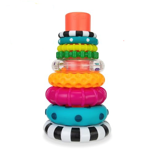 Sassy Stacks of Circles Stacking Ring Toys Set