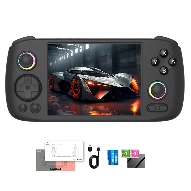 RG 406H Retro Handheld Game Console with 4-inch IPS Screen
