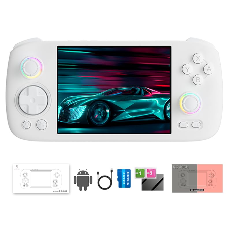 RG 406H Retro Handheld Game Console with 4-inch IPS Screen