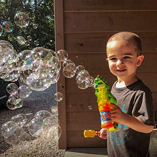 Upgraded Dinosaur Bubble Blower Gun
