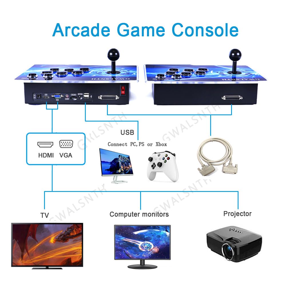 GWALSNTH 29800 in 1 Pandora Box 60S Arcade Console