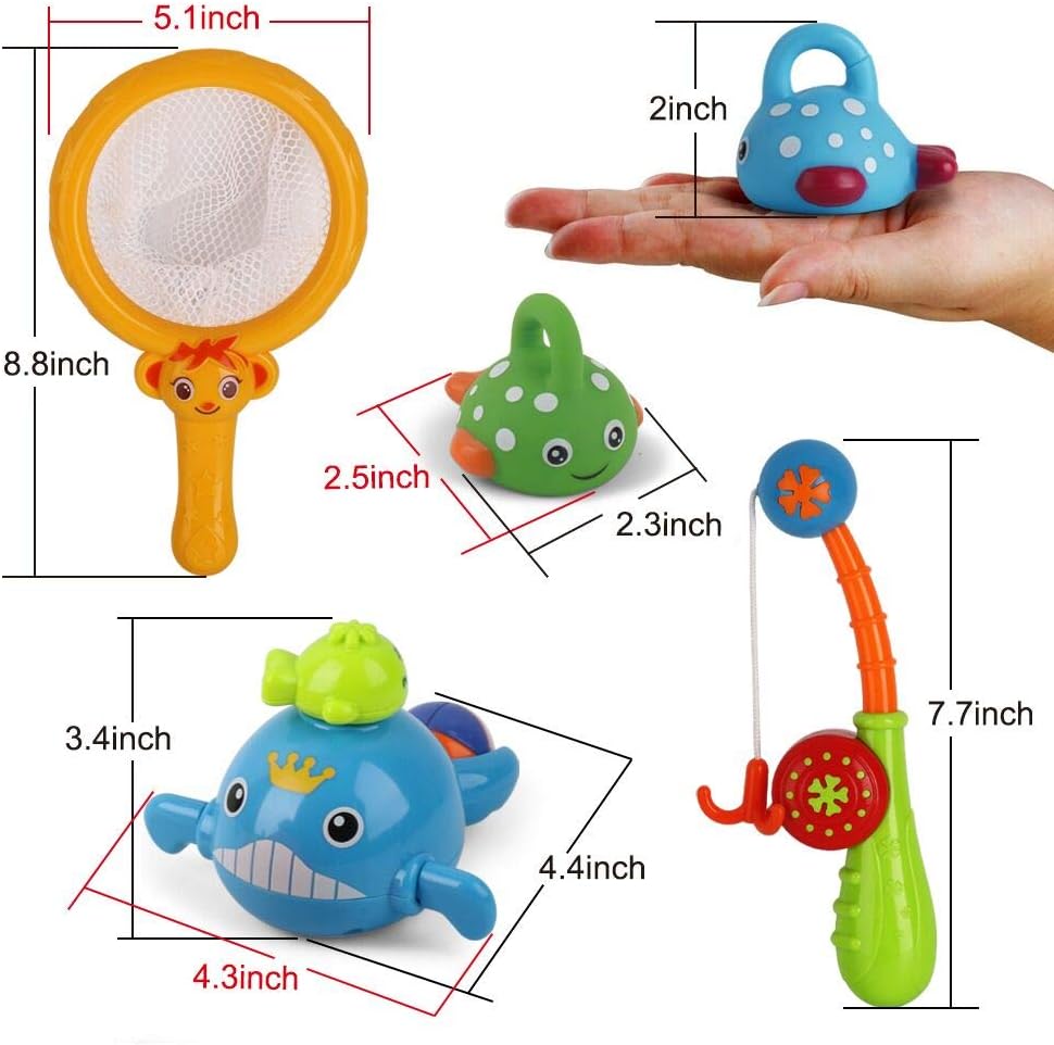 Fishing & Whale Set for Toddlers