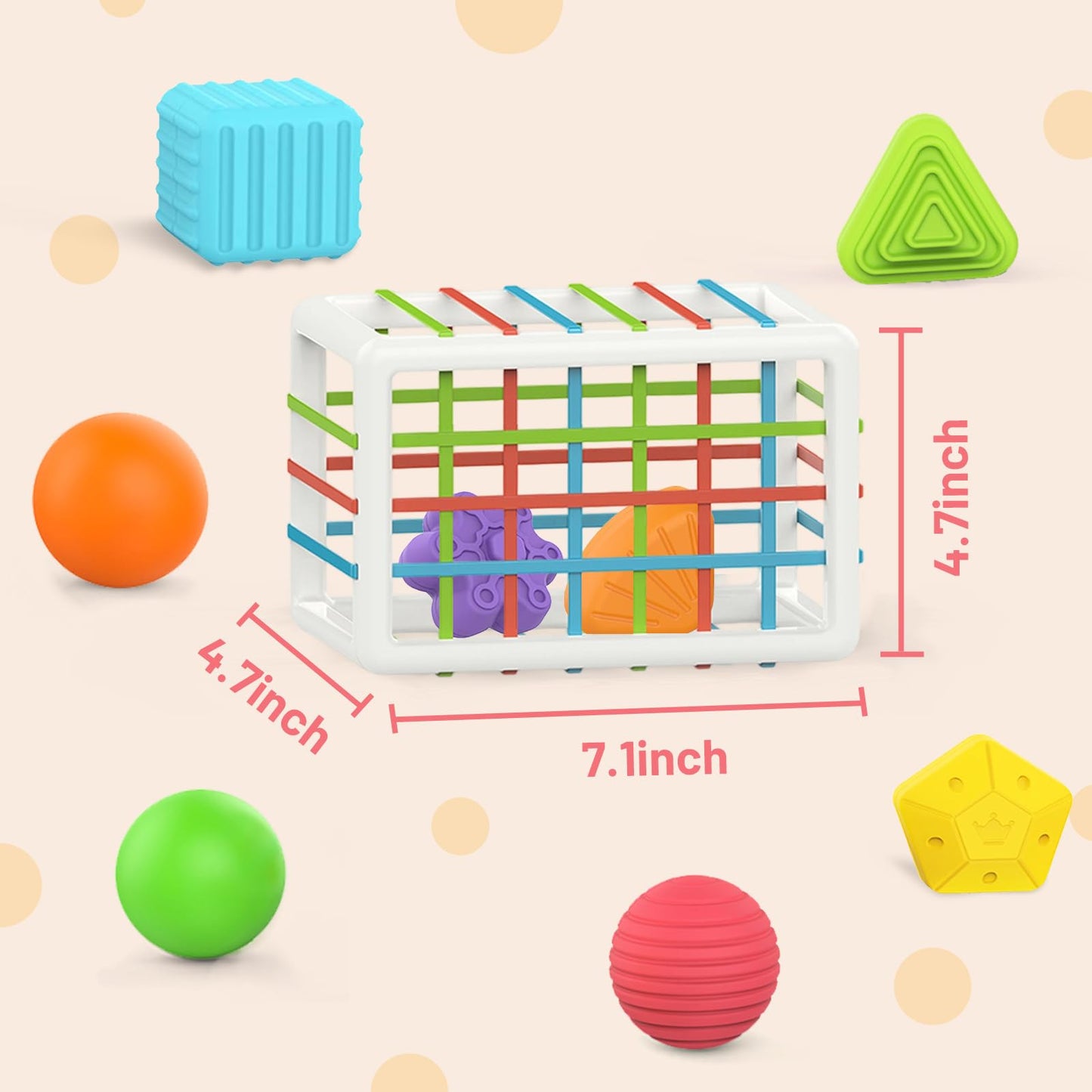 Multi Sensory Shape Montessori Toys