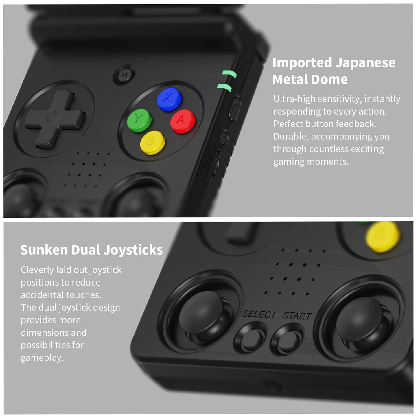 Foldable Retro Handheld Game Console