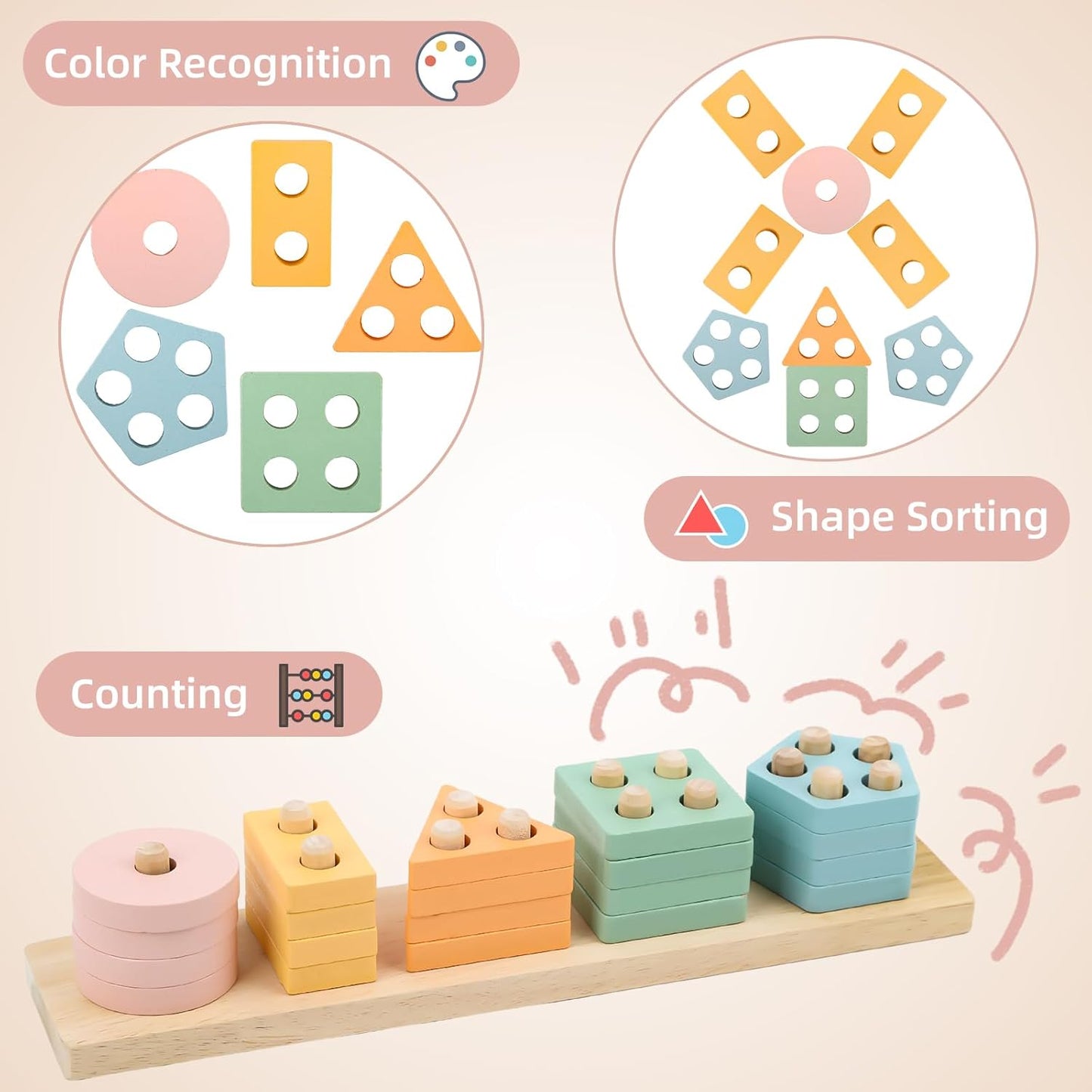 8 in 1 Montessori Toys Set