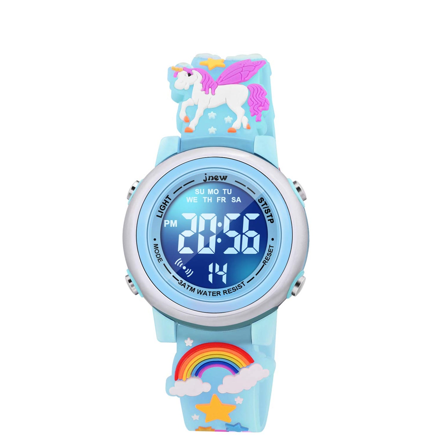 3D Cartoon Waterproof Watches for Girls