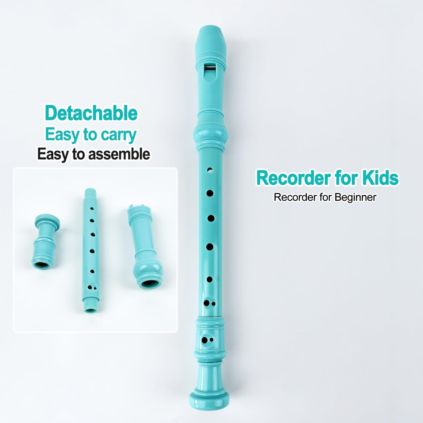 Toddler Musical Instruments Toy, Trumpet, Harmonica, Recorder Flute for Kids Baby, Musical Toys Set for Children, Gifts for Boys Girls Ages 2 3 4 5, Blue