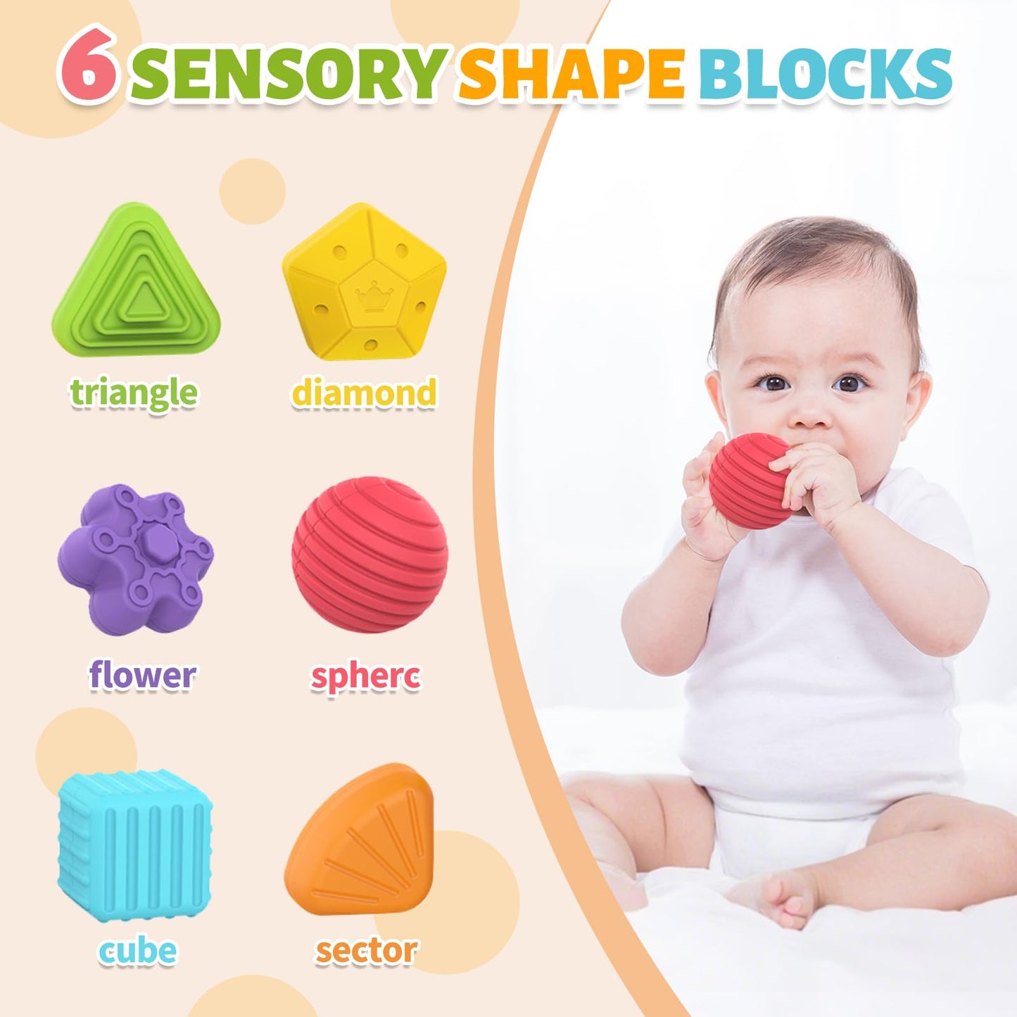 Multi Sensory Shape Montessori Toys