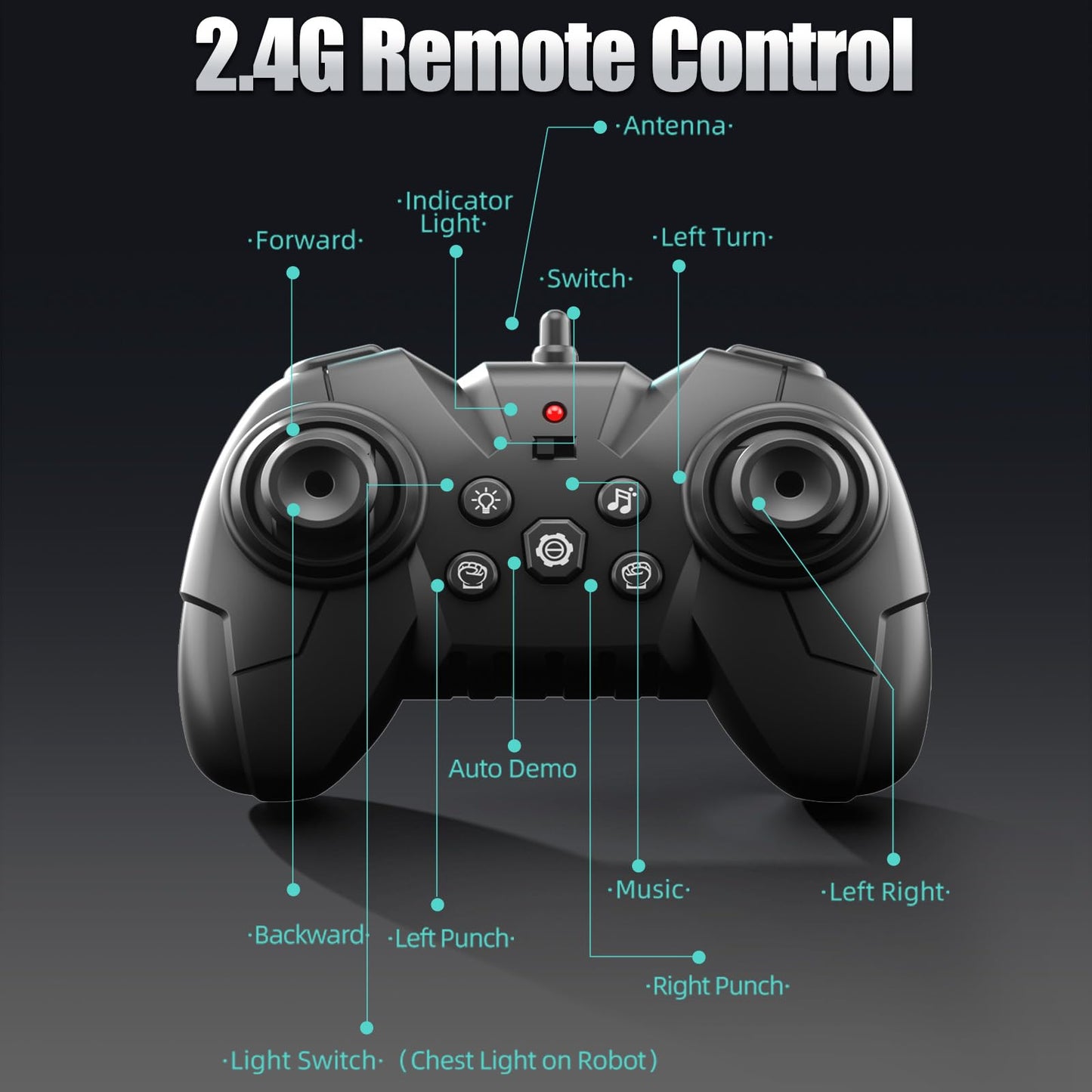 OBEST Remote Control Fighting Robots Set