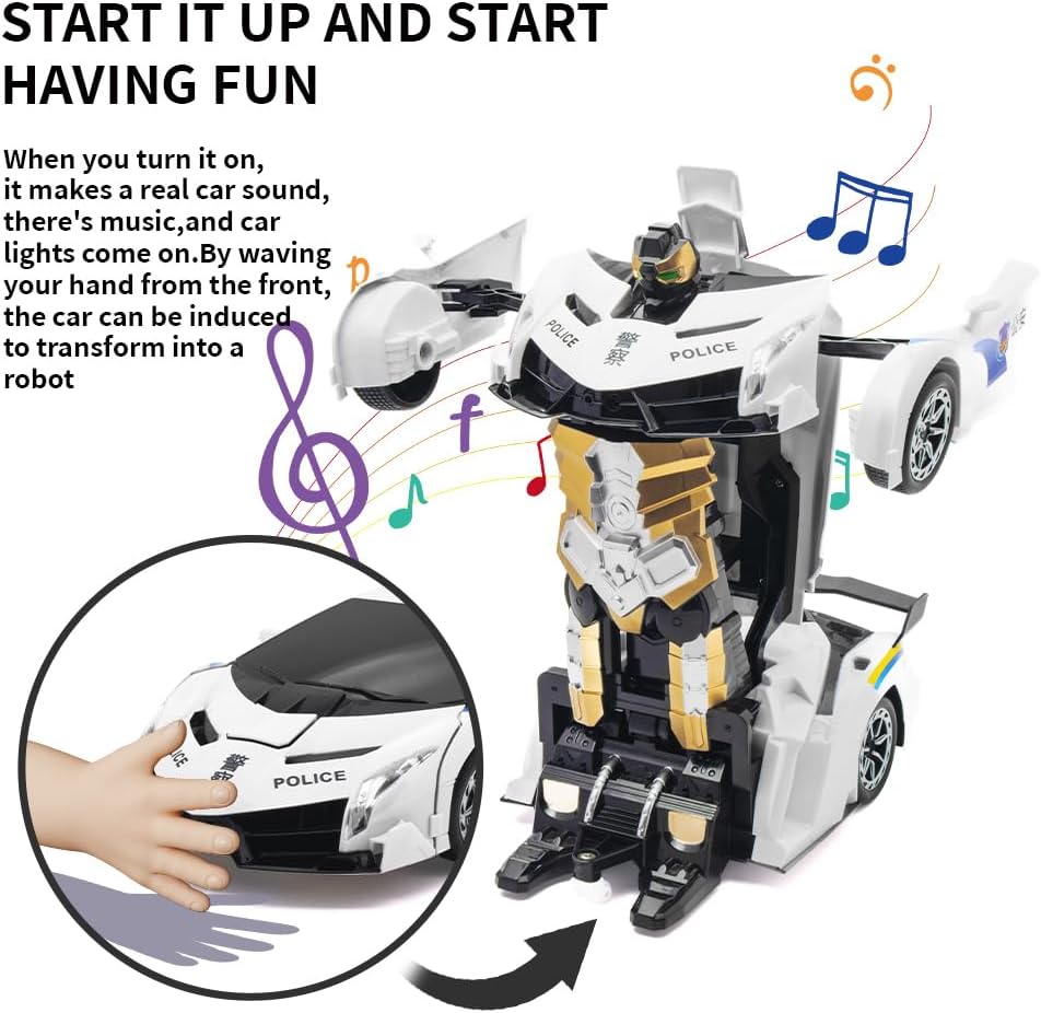 Remote Control Police Car Toy