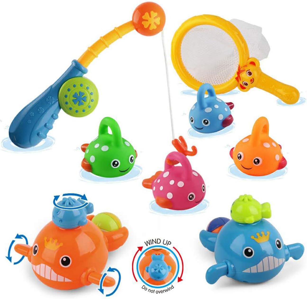 Fishing & Whale Set for Toddlers
