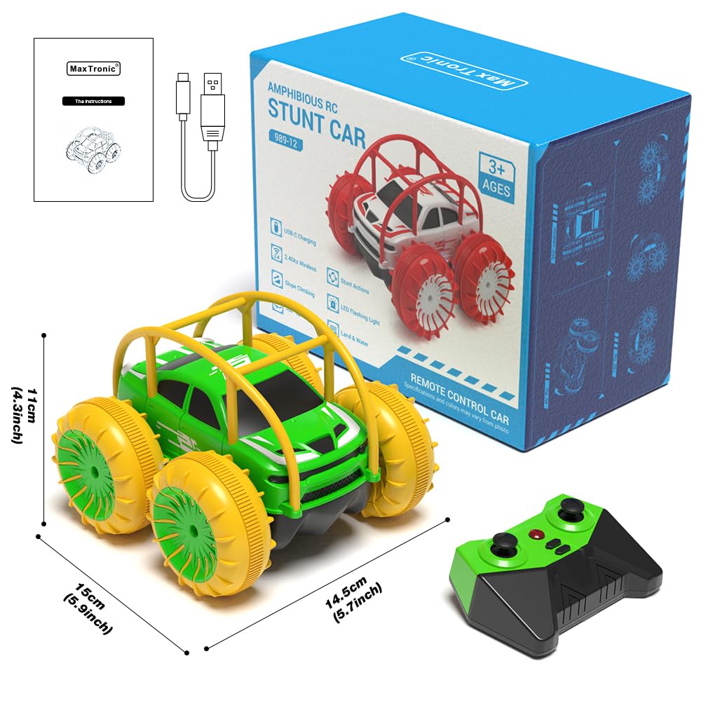 MaxTronic Amphibious Remote Control Car