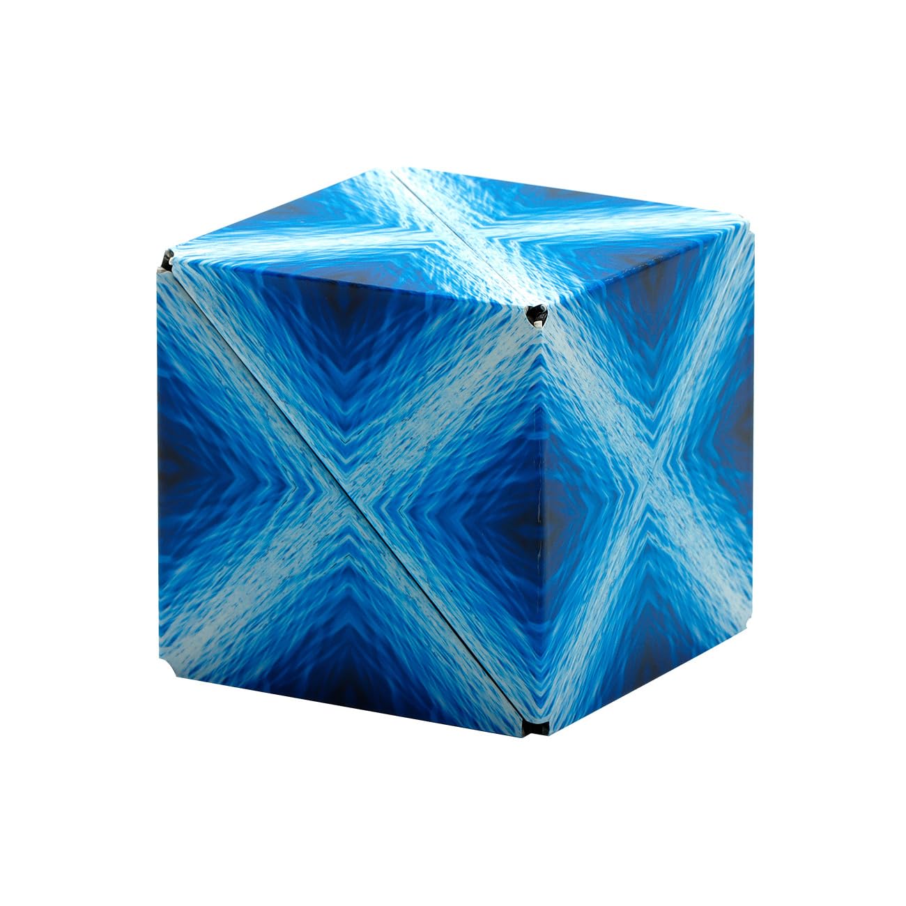 Shashibo Shape Shifting Box - STEM Magnetic Fidget Cube That Transforms Into Over 70 Shapes, Download Fun in Motion Toys Mobile App (Spaced Out)