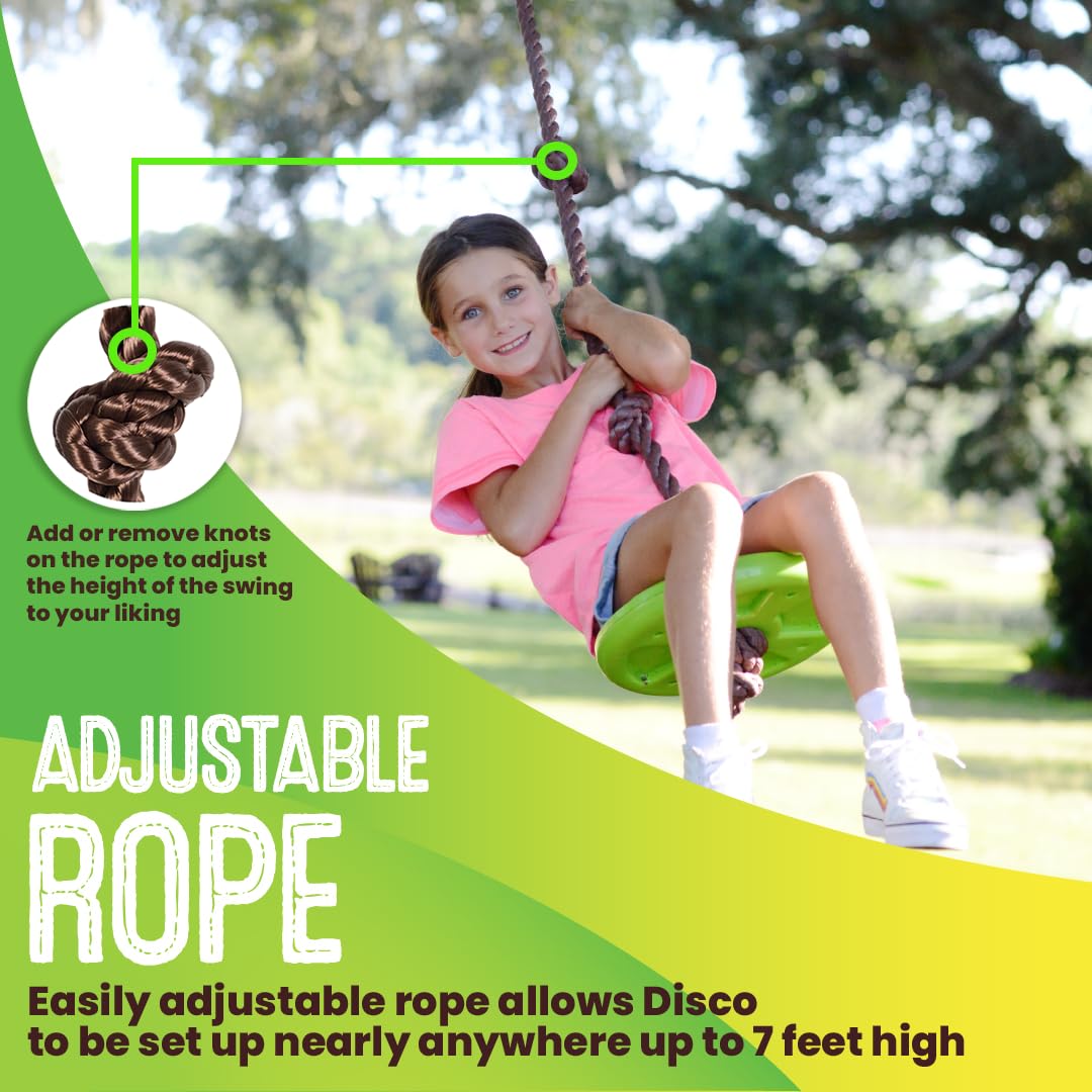 Disco Tree Swing Set for Backyard