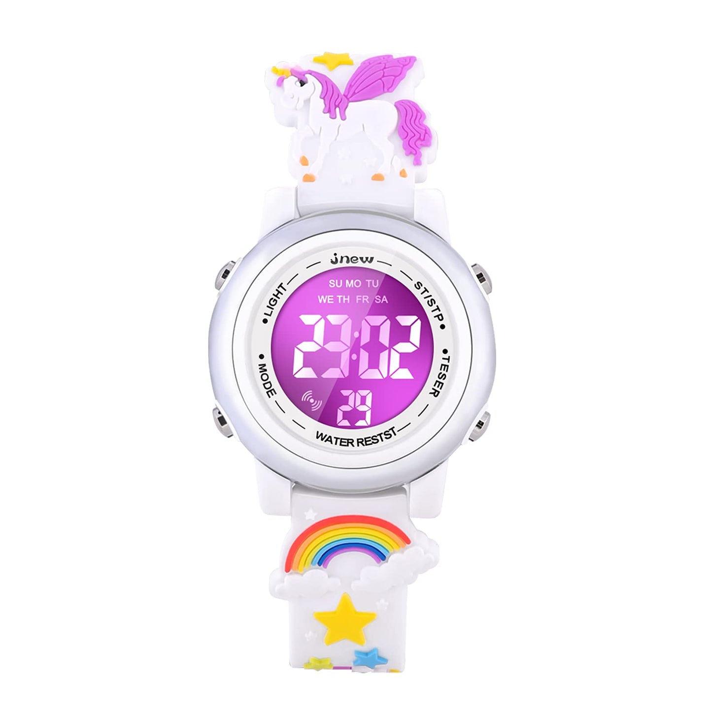 3D Cartoon Waterproof Watches for Girls
