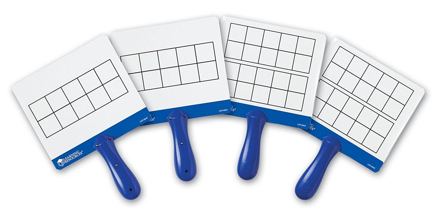 Learning Resources Connecting Ten-Frame Trays, 165 Pieces