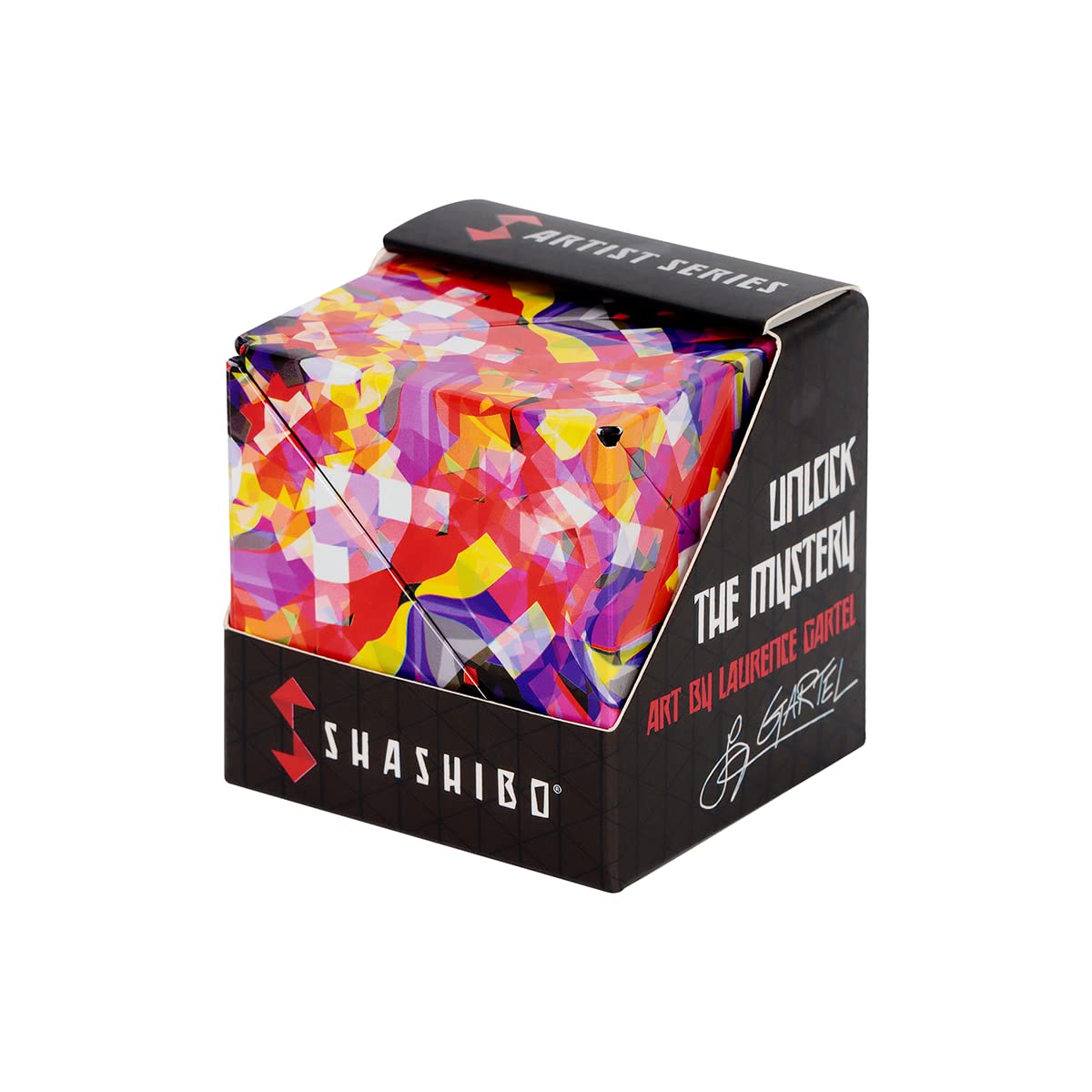 Shashibo Shape Shifting Box - STEM Magnetic Fidget Cube That Transforms Into Over 70 Shapes, Download Fun in Motion Toys Mobile App (Spaced Out)