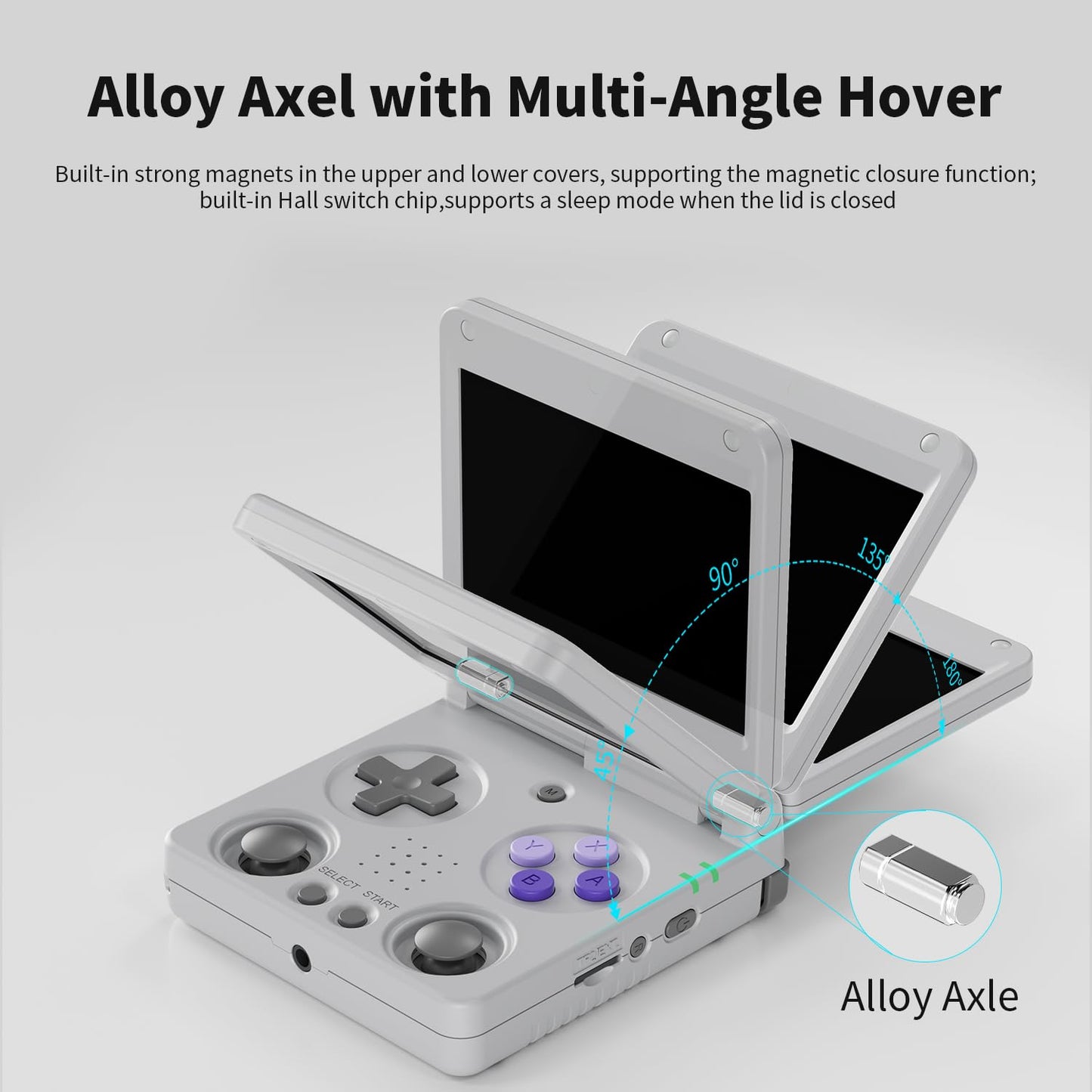 Foldable Retro Handheld Game Console