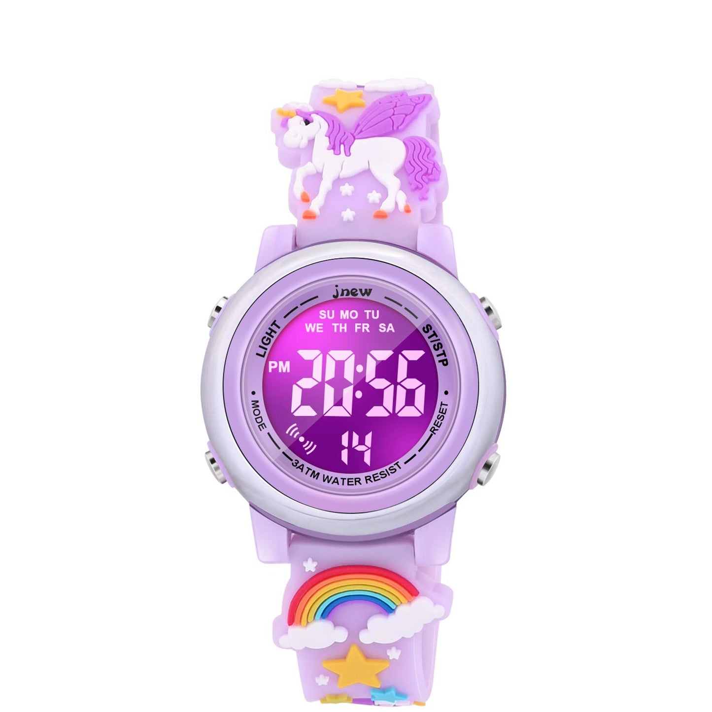 3D Cartoon Waterproof Watches for Girls