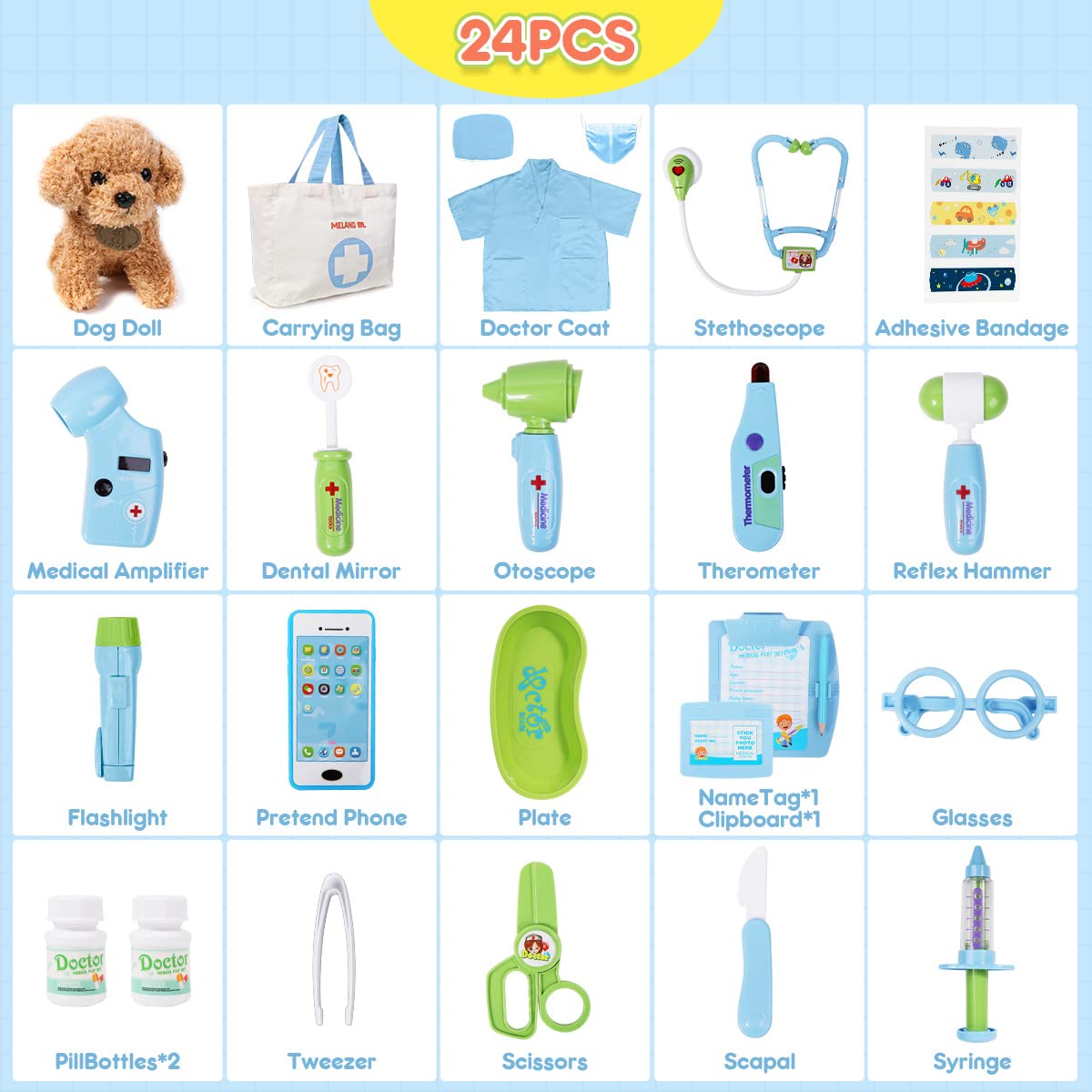 Toy Doctor Kit for Girls