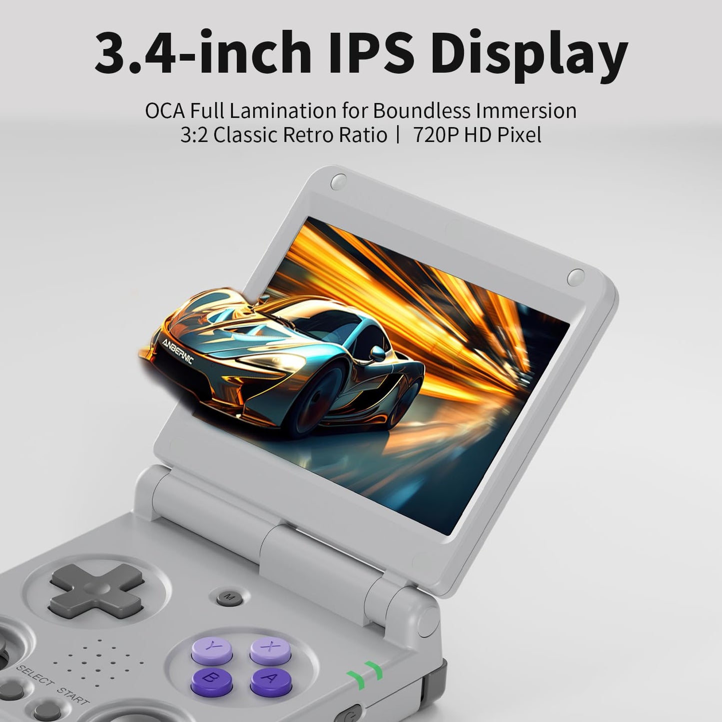 Foldable Retro Handheld Game Console