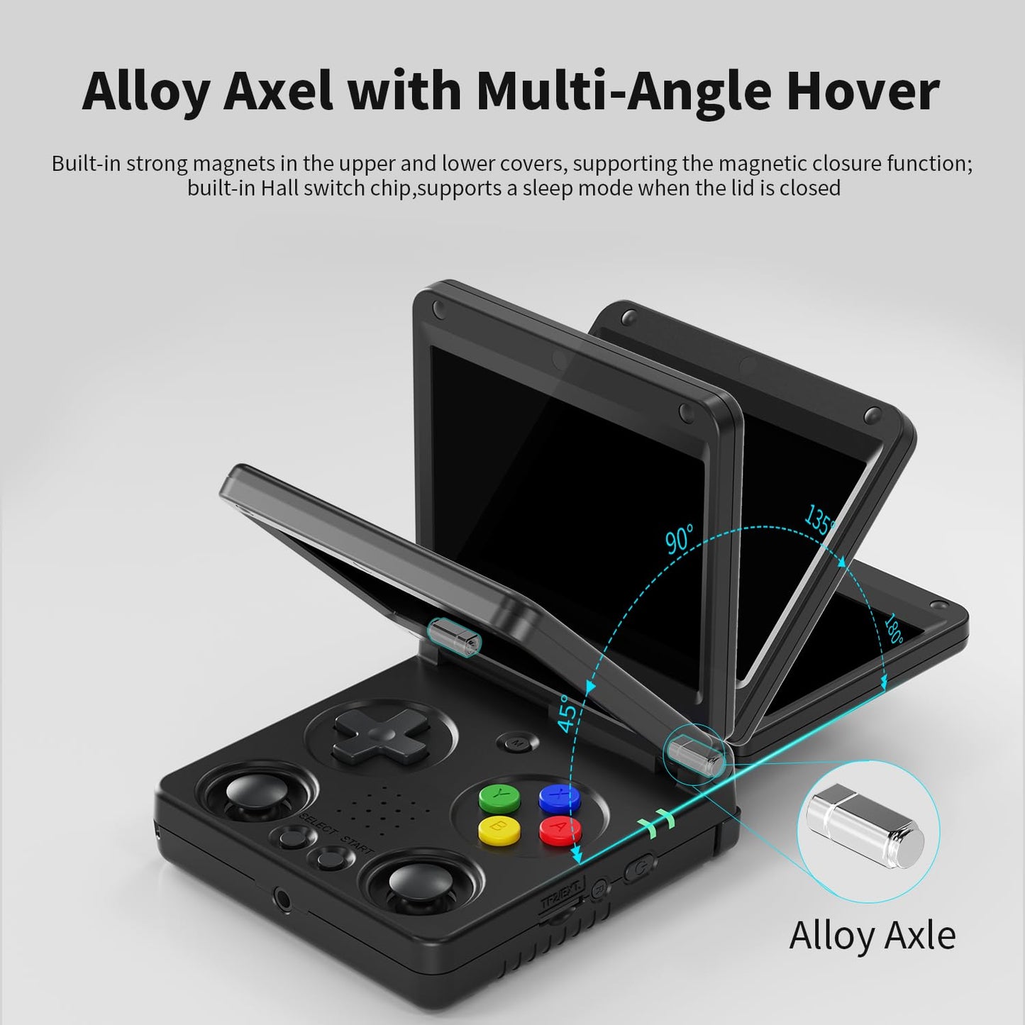 Foldable Retro Handheld Game Console