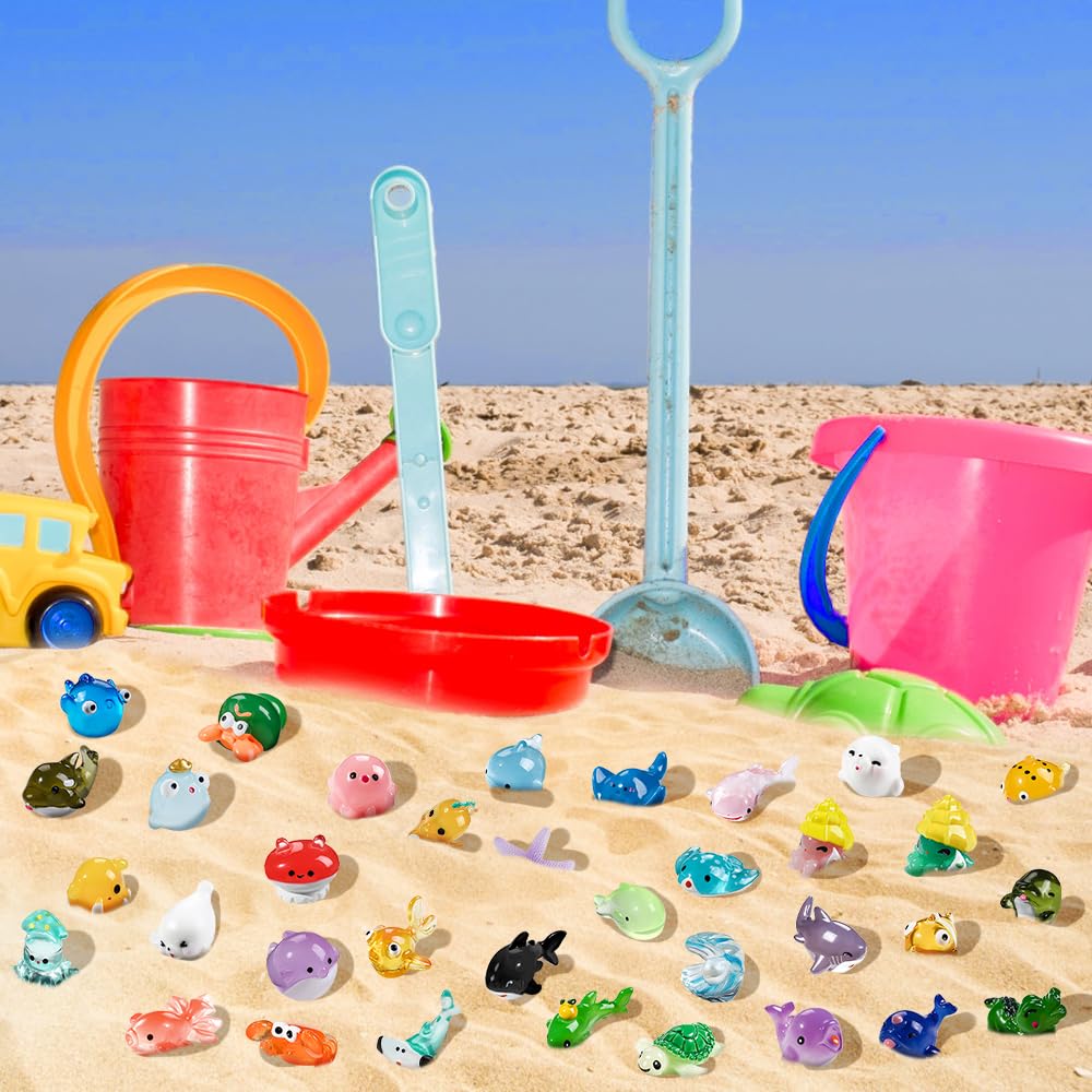 40pcs Mini Resin Animal 40 Styles