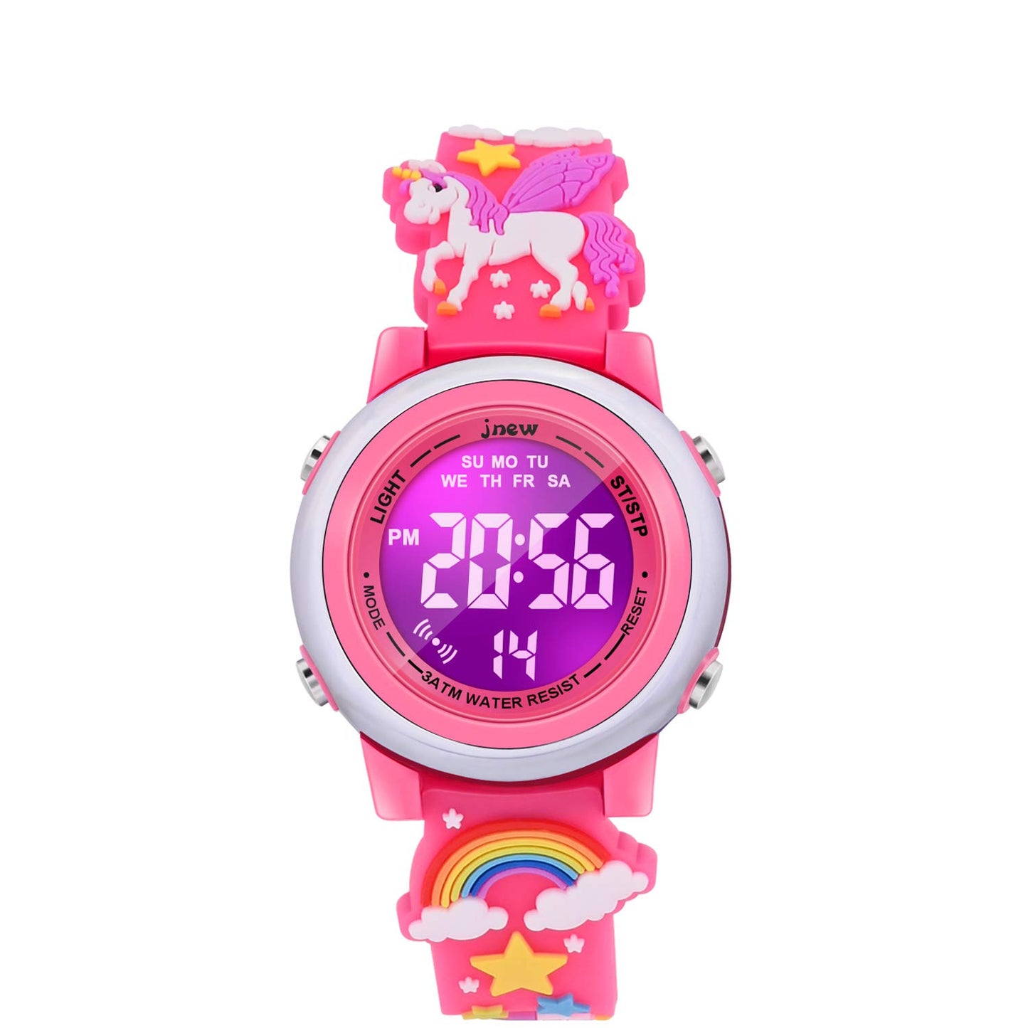 3D Cartoon Waterproof Watches for Girls