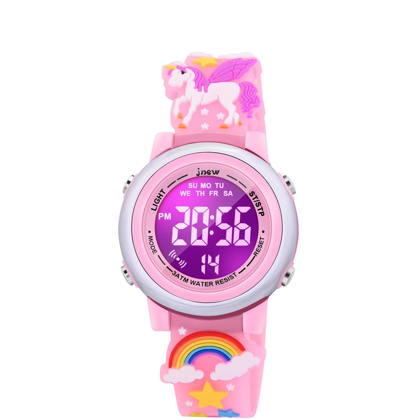 3D Cartoon Waterproof Watches for Girls