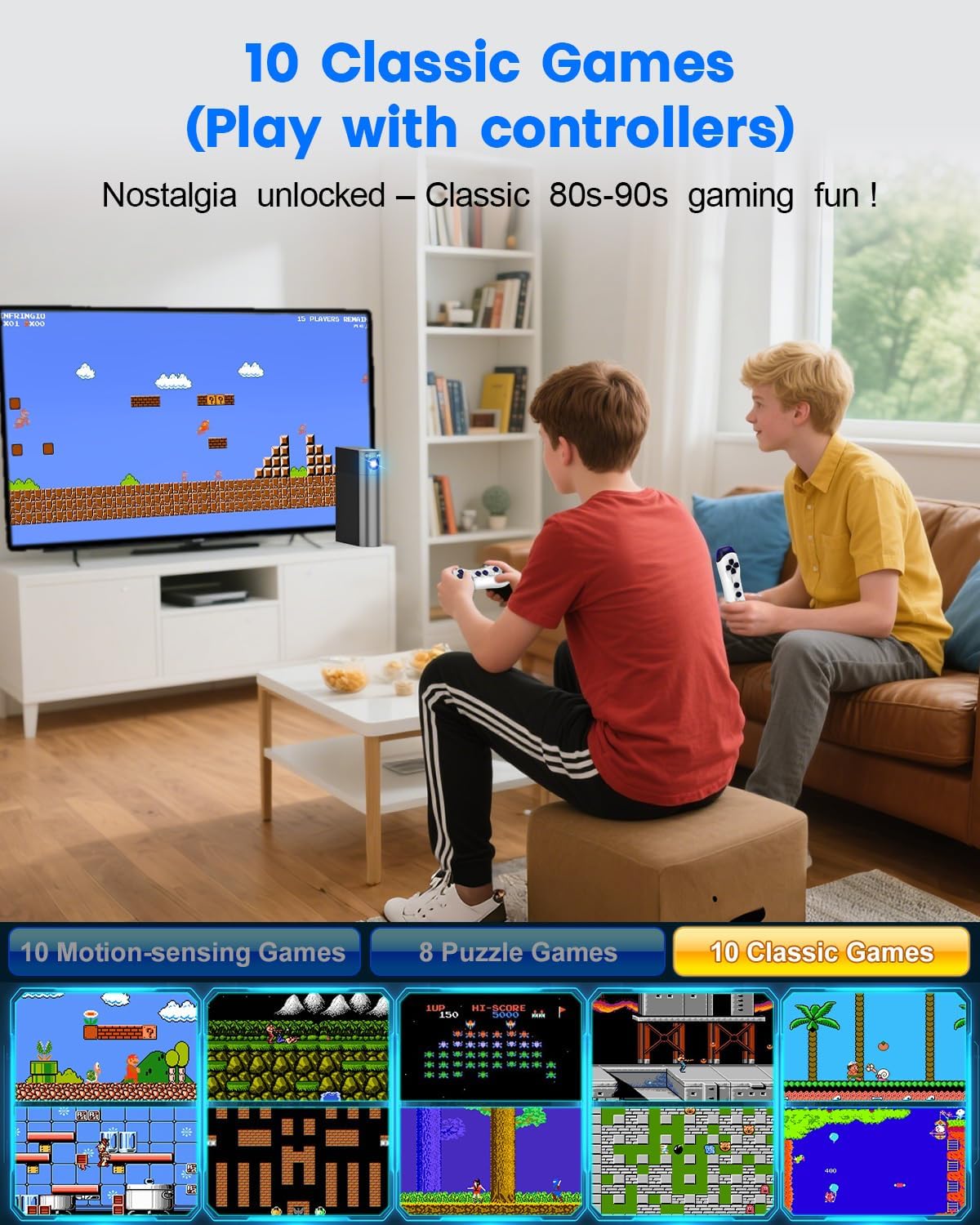AR Motion Gaming Console for Kids & Families
