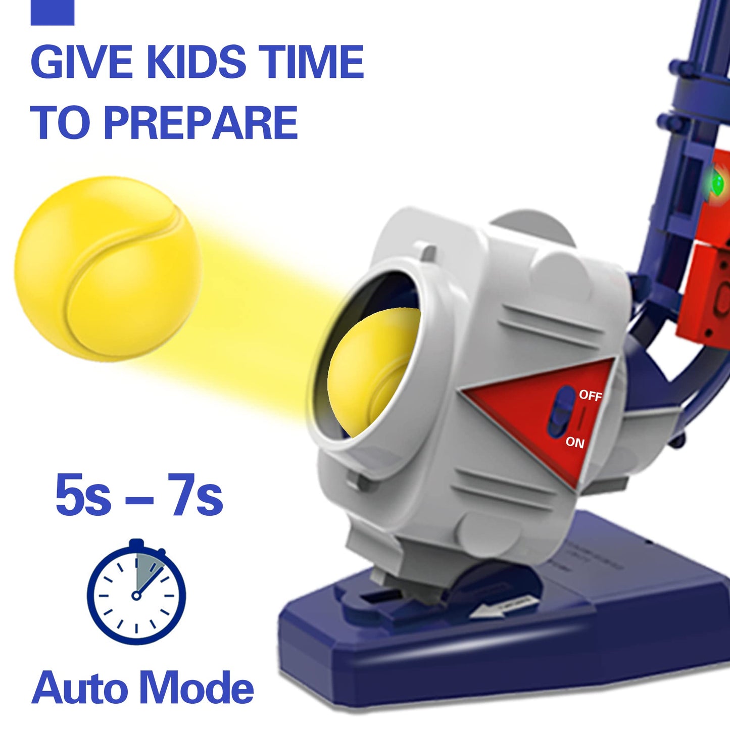 2 in 1 RC Baseball Tennis Pitcher