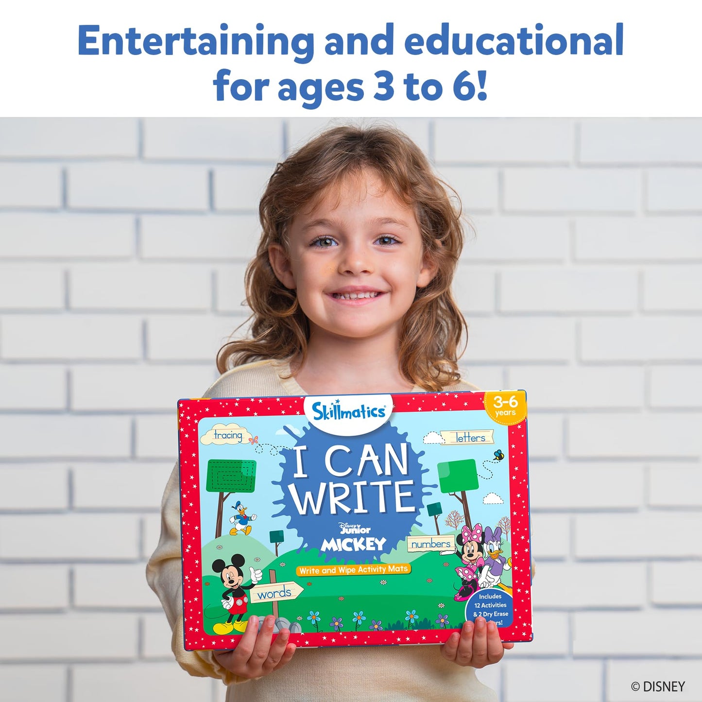 Skillmatics Search and Find Disney Princess Educational Game - Reusable Preschool Learning Activities, Perfect for Toddlers & Kids Who Love Toys, Art & Crafts, Gifts for Boys & Girls Ages 3, 4, 5, 6