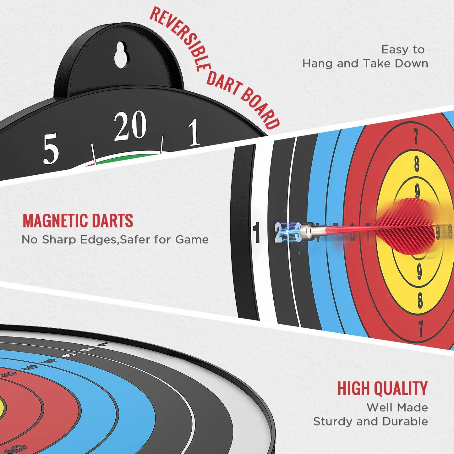 Magnetic Dart Board for Kids