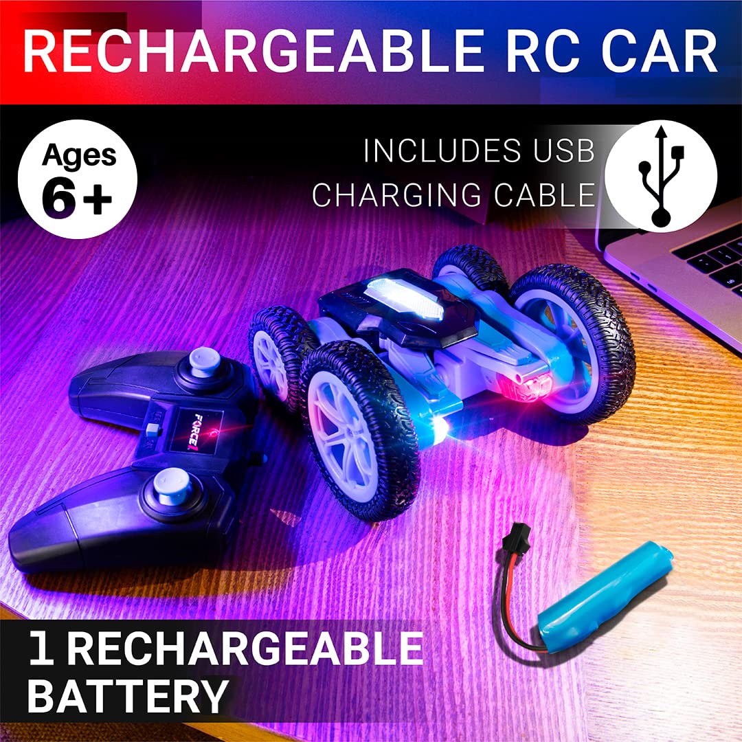 LED Remote Control RC Car for Kids