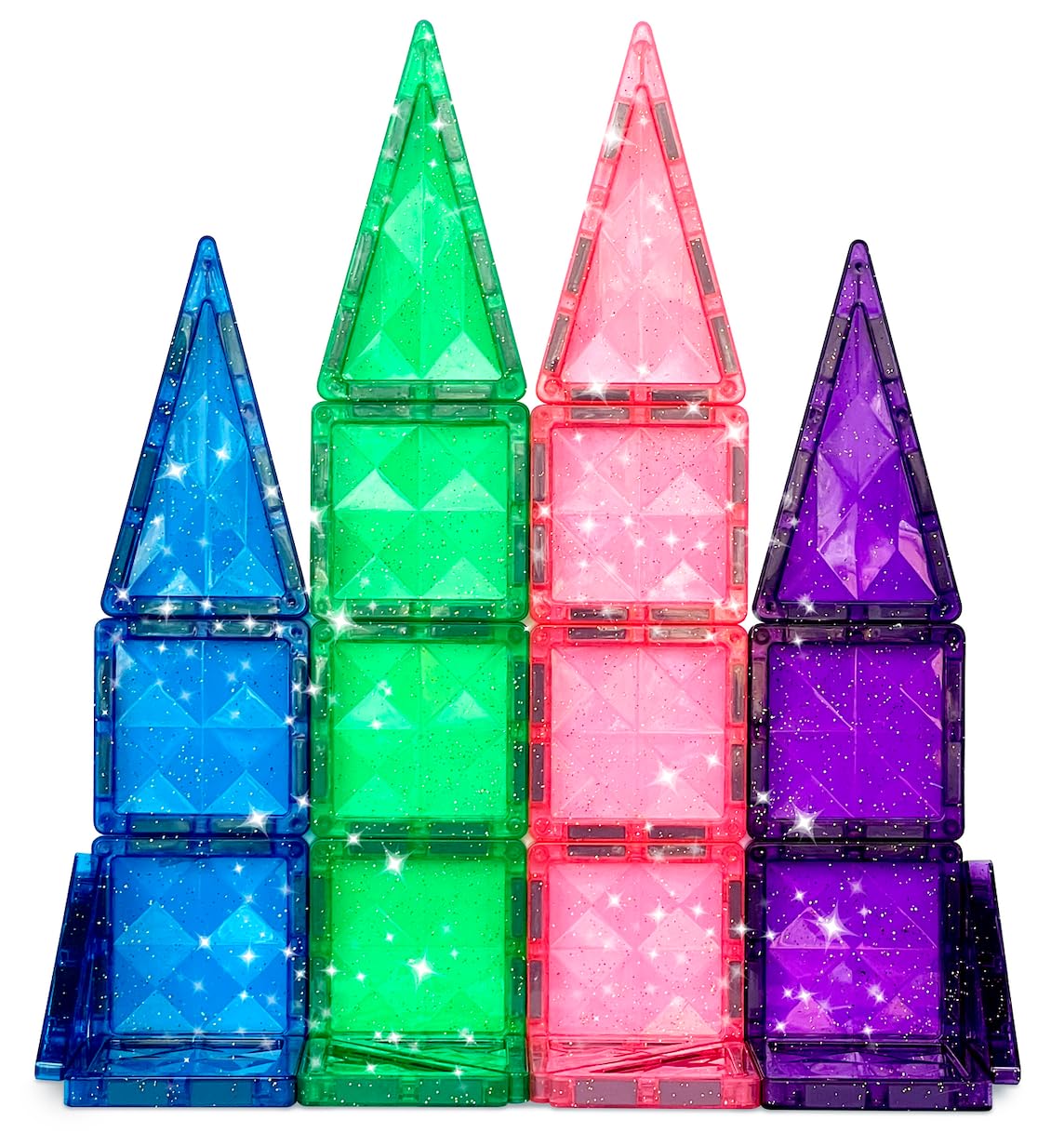 Crayola Mini Magnetic PIP-Tiles, Bold Colors
