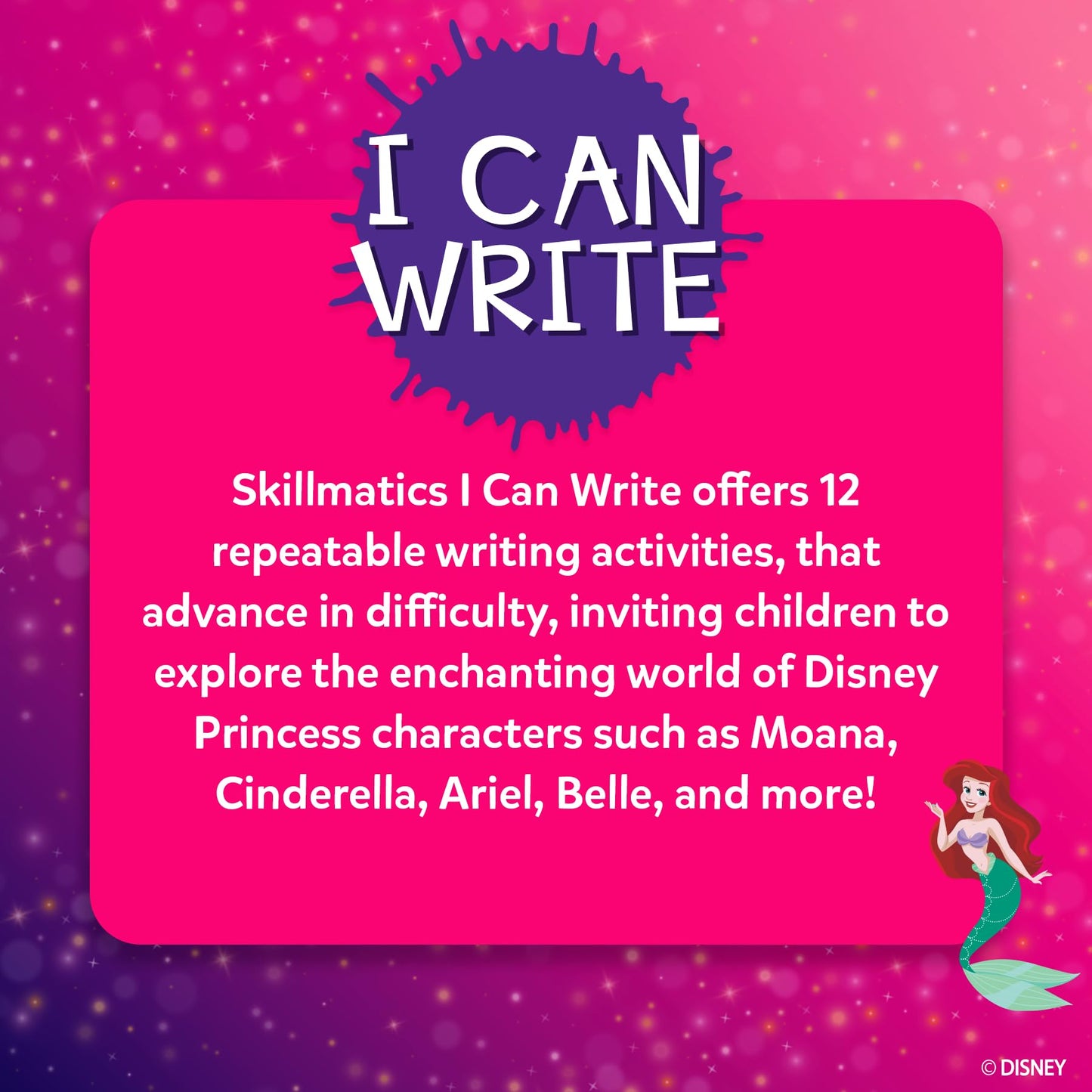 Skillmatics Search and Find Disney Princess Educational Game - Reusable Preschool Learning Activities, Perfect for Toddlers & Kids Who Love Toys, Art & Crafts, Gifts for Boys & Girls Ages 3, 4, 5, 6