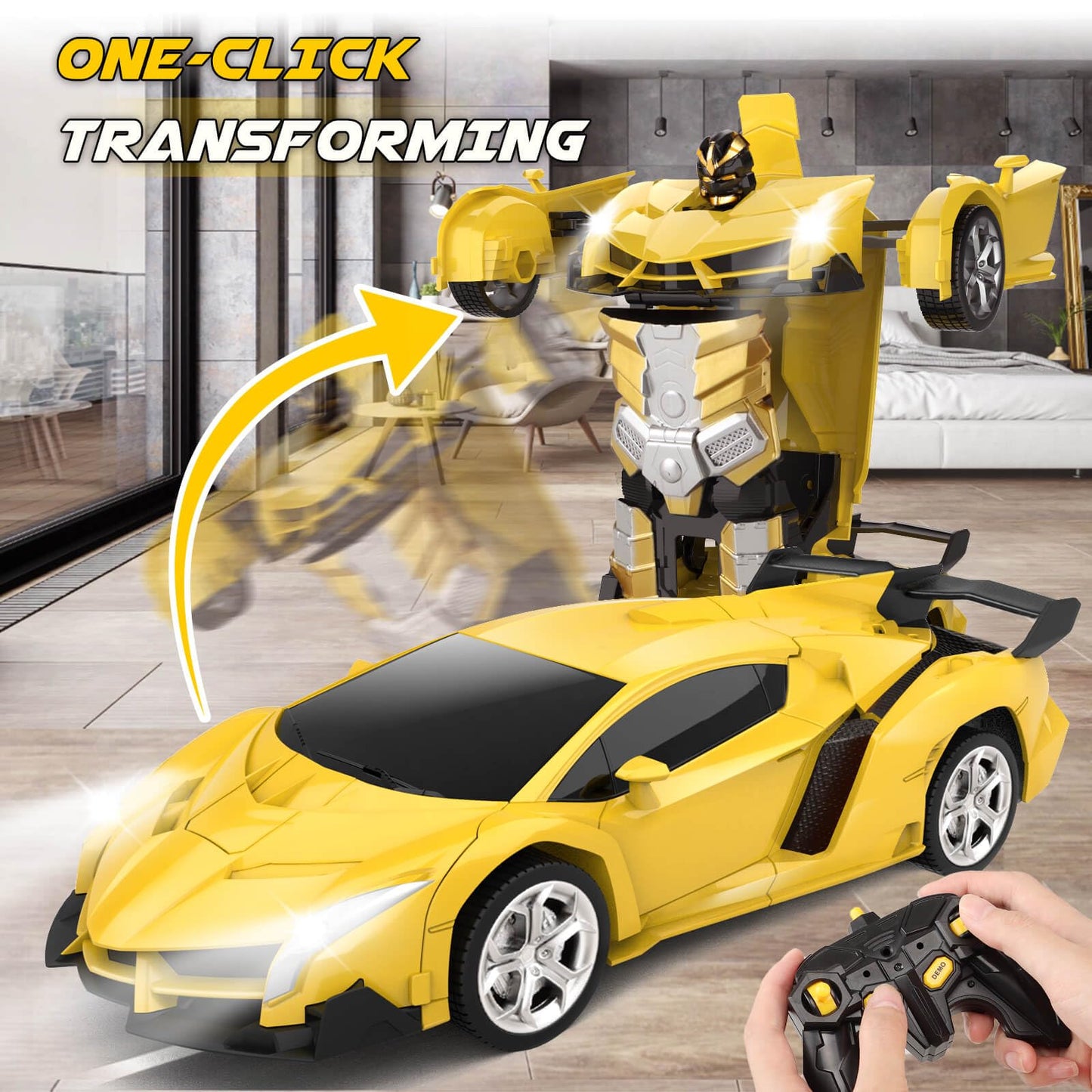 Transform Remote Control Car Toy for Kids