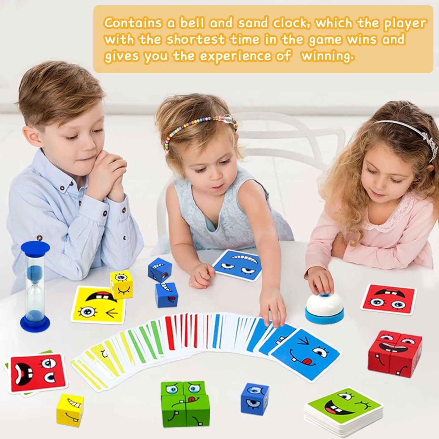 Expression Puzzle Building Blocks
