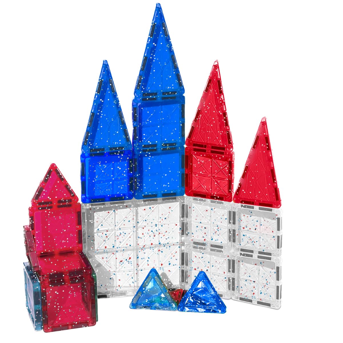 Crayola Mini Magnetic PIP-Tiles, Bold Colors
