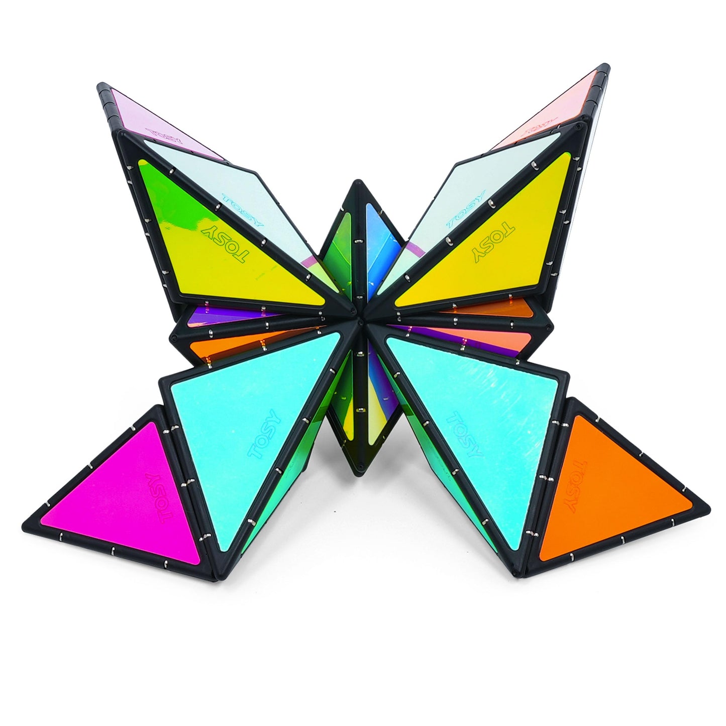 Magnets, Glowing, Holographic Pyramid Puzzle Game