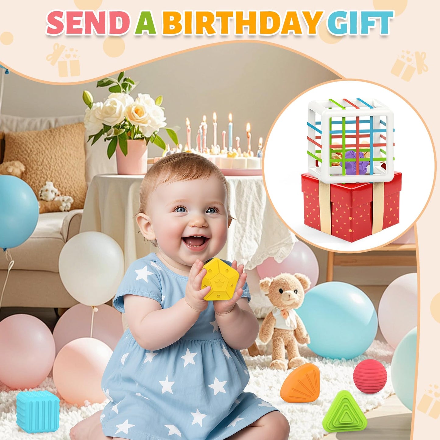 Multi Sensory Shape Montessori Toys