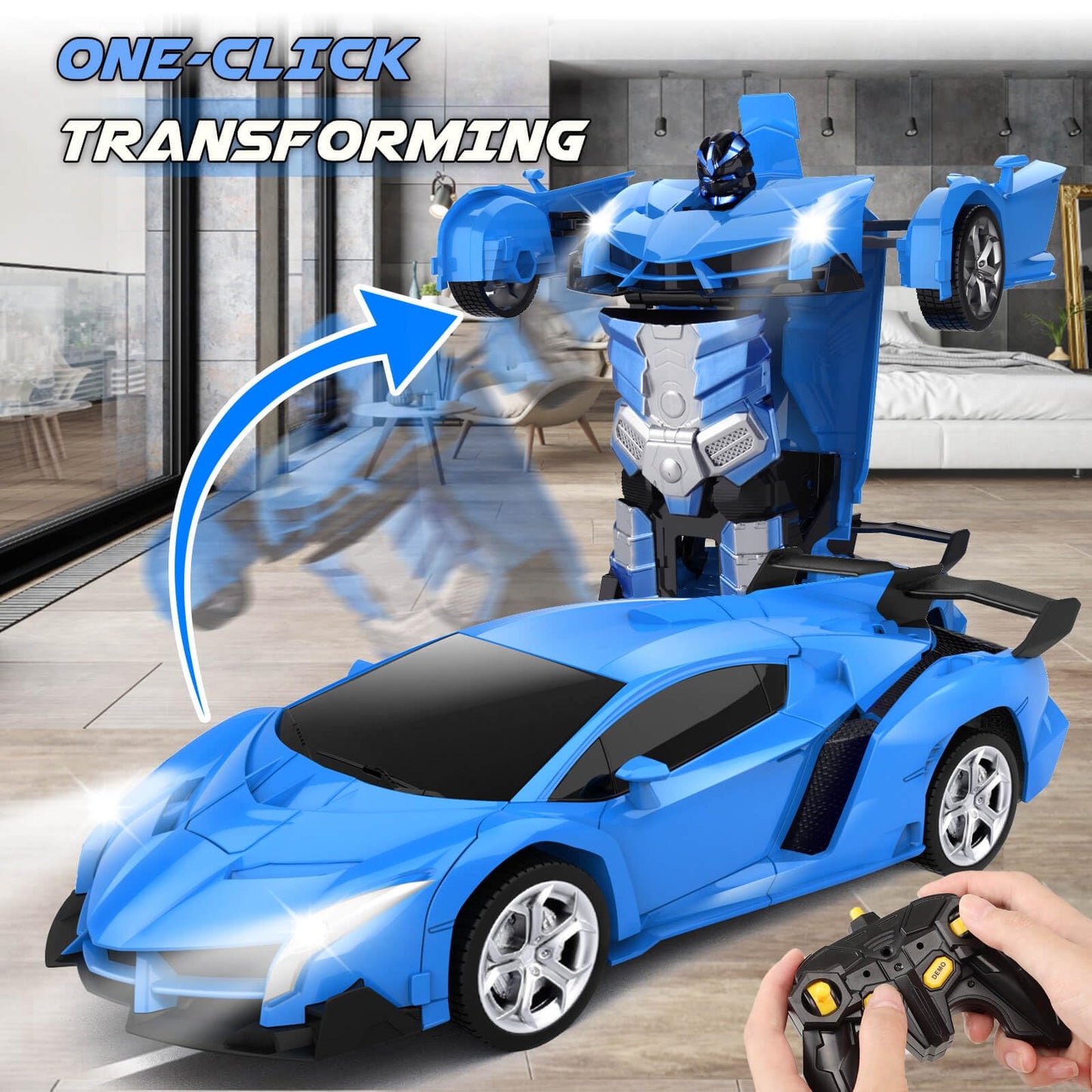 Transform Remote Control Car Toy for Kids