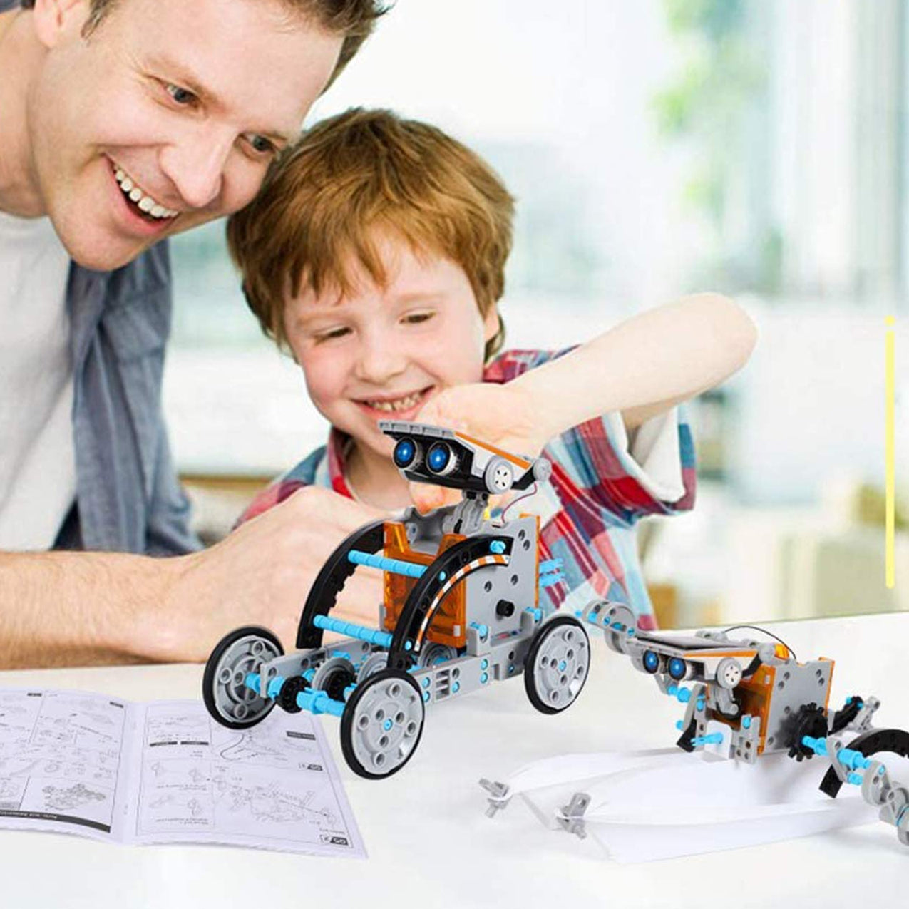 STEM Solar Robot Kit Toys Gifts f