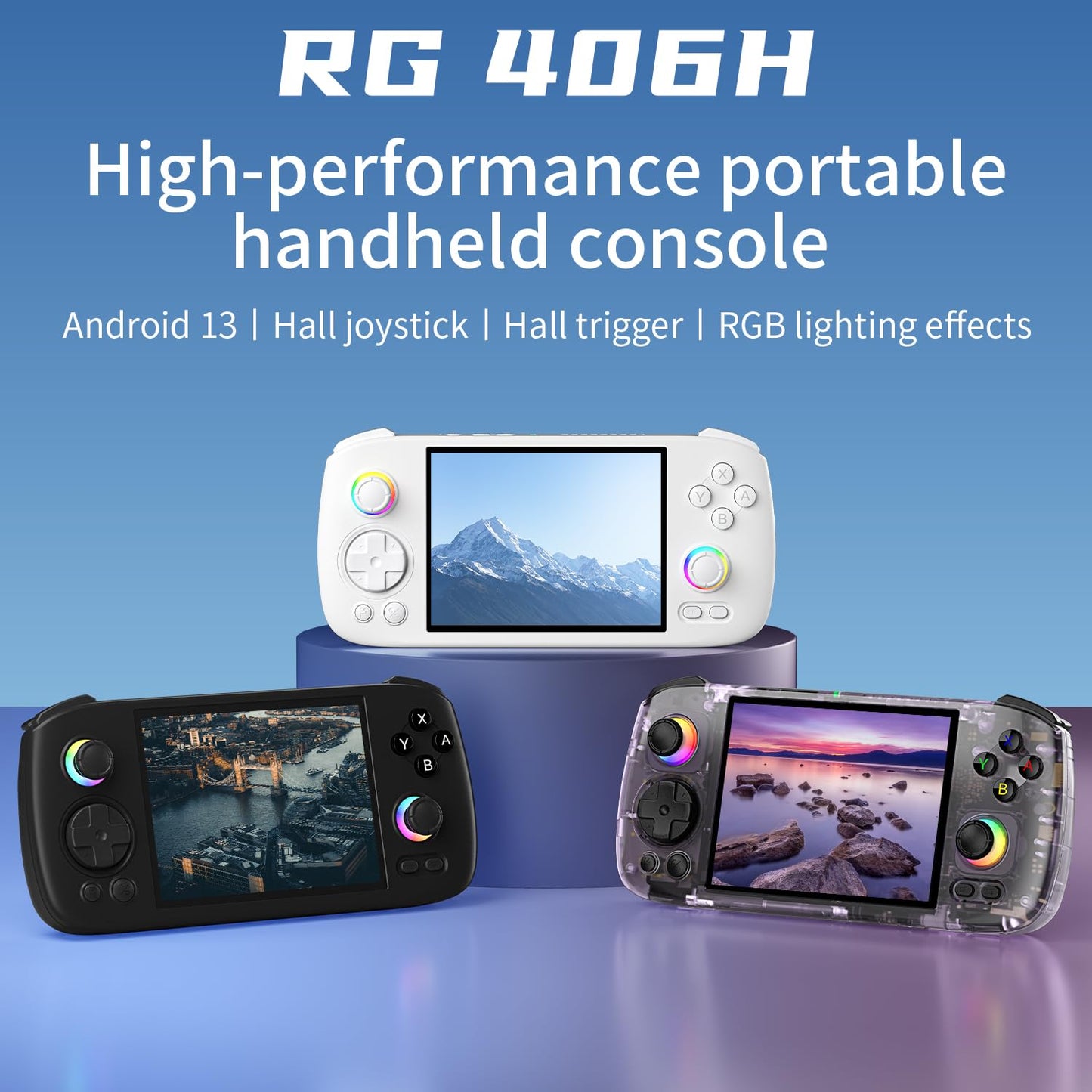 RG406H Retro Handheld Game Console