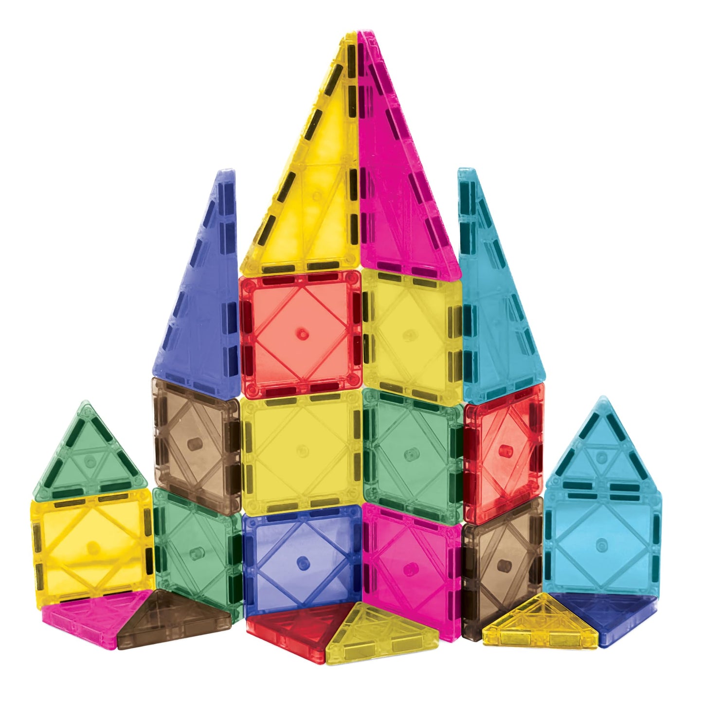 Crayola Mini Magnetic PIP-Tiles, Bold Colors