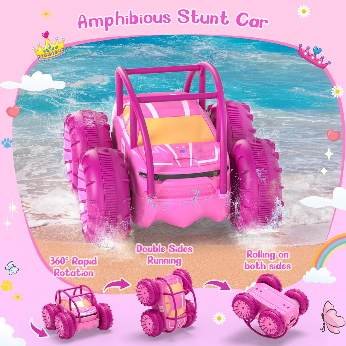 MaxTronic Amphibious Remote Control Car