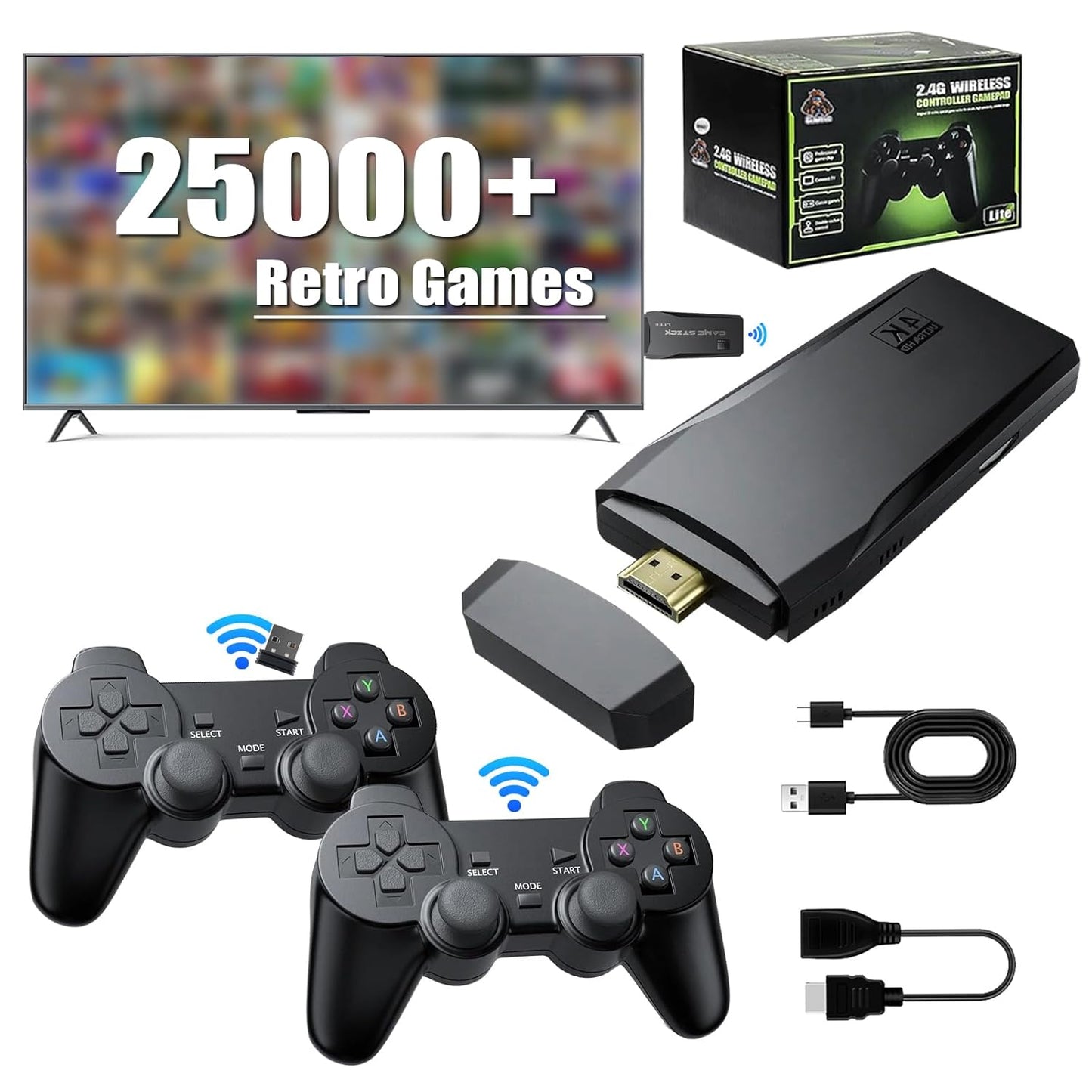 Retro Game Console Stick