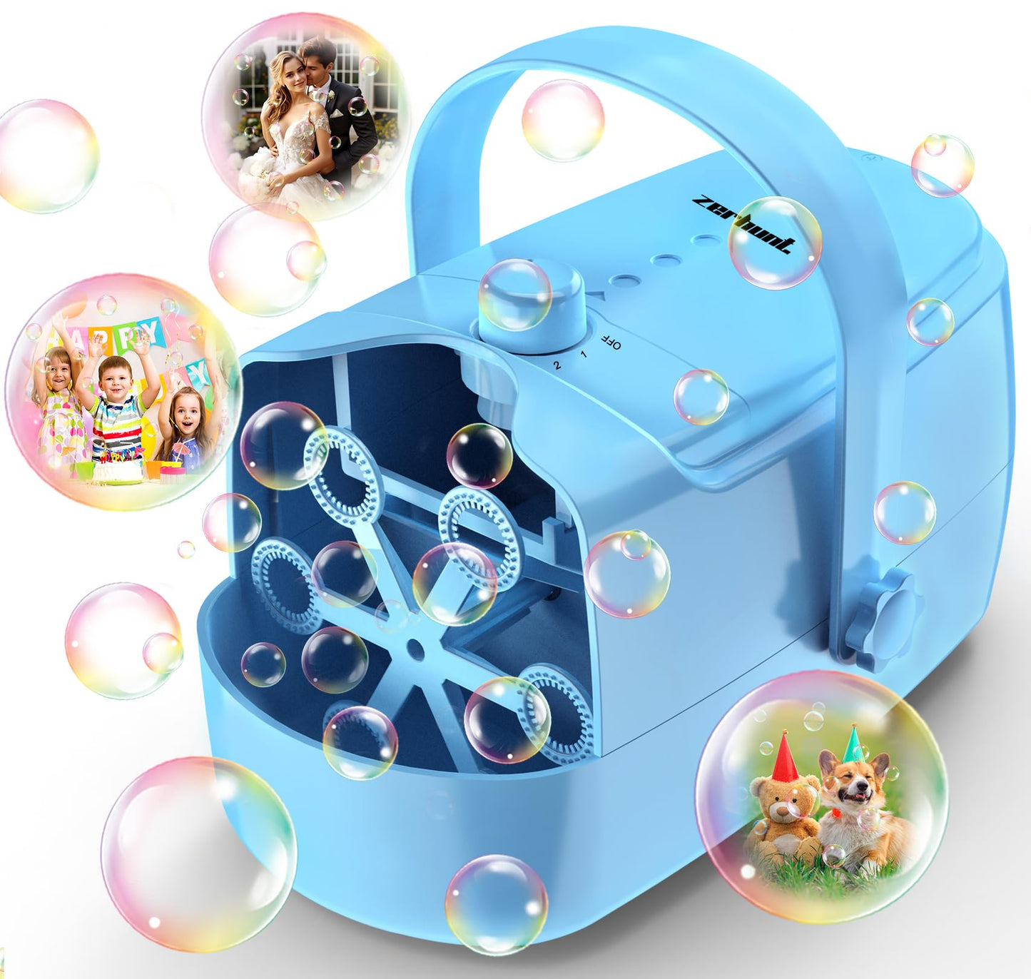 Bubble Machine Automatic Bubble Blower